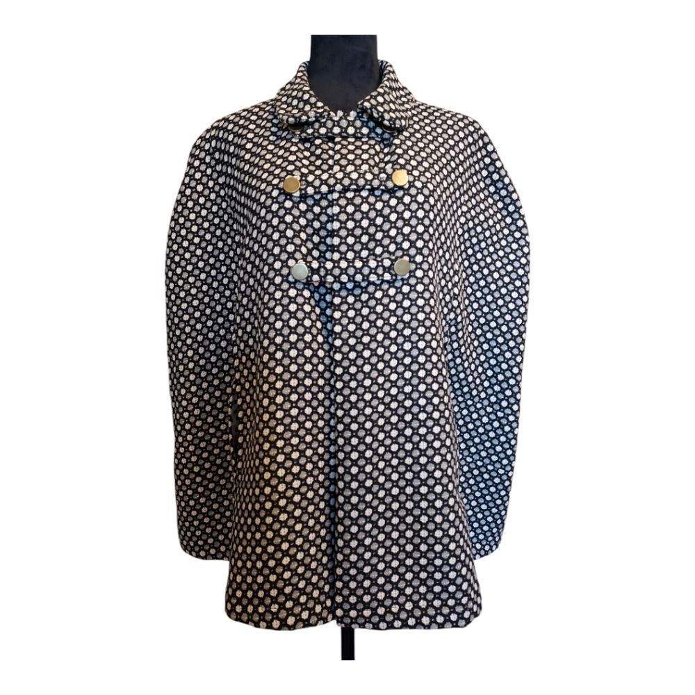 ModCloth x A Beautiful Mess Multicolored Mod-ern Times Cape - Picture 2 of 11